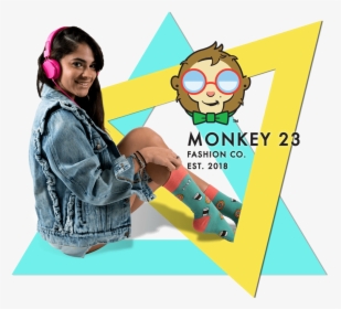 Monkey 23 Fashion Logo, HD Png Download, Free Download