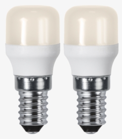 Led Lamp E14 2 Pack Opaque Basic - Vit Led Lampa Glob, HD Png Download, Free Download