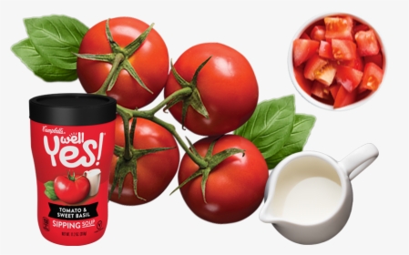 Well Yes Roasted Red Pepper & Tomato Sipping Soup With - Plum Tomato, HD Png Download, Free Download