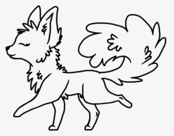 Cute Wolf Fan Art, HD Png Download, Free Download