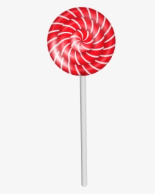 Clipart Of Cw, 5 Candy And Big Stick - Lollipop Stick Transparent Background, HD Png Download, Free Download