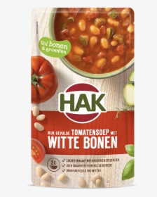 Tomato Soup With White Beans - Hak Bruine Bonen Soep, HD Png Download, Free Download