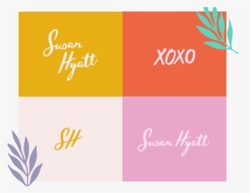 Susan Hyatt Logo Concept By Holland Colvin On Dribbble - Calligraphy, HD Png Download, Free Download