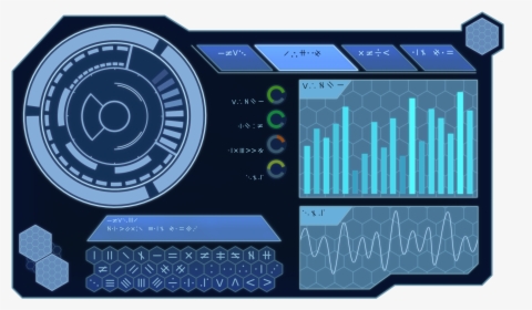 Preview - Transparent Sci Fi Interface, HD Png Download, Free Download