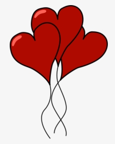 Heart Balloons Clipart, HD Png Download, Free Download