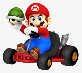 Mario Kart Throwing Shell, HD Png Download, Free Download