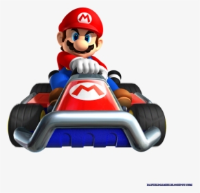 Mario Kart 7 Wallpaper Hd Rafield Games - Mario In His Kart, HD Png Download, Free Download