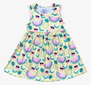 Tutti Frutti Tank Dress - Pattern, HD Png Download, Free Download