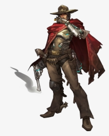 Print Mccree - Mccree Overwatch Characters, HD Png Download, Free Download