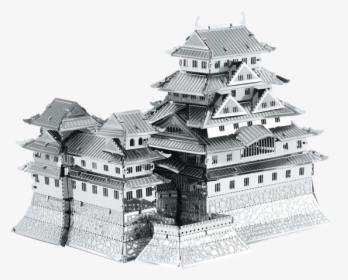 Picture Of Himeji Castle - Himeji Castle Metal Earth, HD Png Download, Free Download