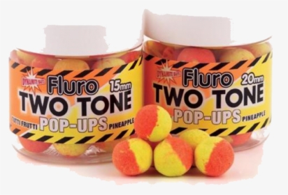 Dynamite Fluro Tutti Frutti & Pineapple Two Tone Pop-ups - Dvojfarebné Boilies, HD Png Download, Free Download