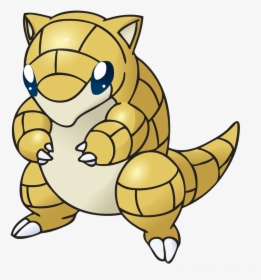 Transparent Sandshrew Png - Yellow Pokemon With Scales, Png Download, Free Download