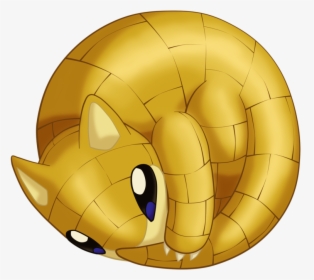Sandshrew Used Defense Curl Game Art Hq Pokemon Art - Cat, HD Png Download, Free Download