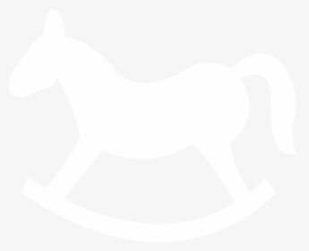 Rocking Horse White - Easy To Draw Rocking Horse, HD Png Download, Free Download