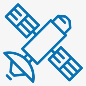 Key Achievements Icons Blue Satellite - Satellite Vector Icon, HD Png Download, Free Download