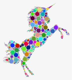 This Free Icons Png Design Of Prismatic Unicorn Silhouette - Unicorn No Background Small, Transparent Png, Free Download