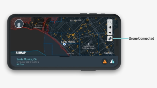 Airmap App For Drones, HD Png Download, Free Download