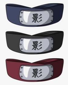 Shadourifu Village Forehead Protectors - Forehead Protector Naruto Png, Transparent Png, Free Download