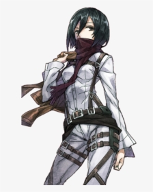 Anime, Shingeki No Kyojin, And Mikasa Ackerman Image - Mikasa Ackerman Render, HD Png Download, Free Download