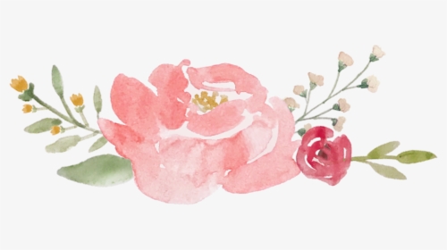 Watercolor Pink Flower Png, Transparent Png, Free Download