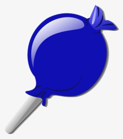 Blue Lolly Clip Art - Clip Art Blue Candy, HD Png Download, Free Download