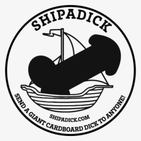 Transparent Dick Butt Png - Ship A Dick Logo, Png Download, Free Download