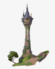 Tower Rapunzel Fairytale Fantasy Princess Freetoedit - Rapunzel Tangled Tower, HD Png Download, Free Download