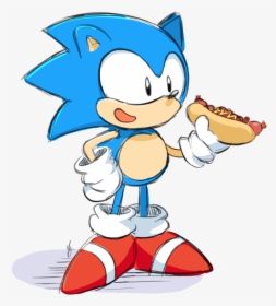 224kib, 700x772, Tumblr Nygsd4cpdf1urhrdro1 R2 - Sonic And Chilli Dogs, HD Png Download, Free Download