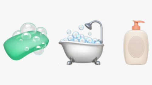 🧼🛁🧴 #emojis #emojicombo #aesthetic #clean #cleancore - Bathtub Emoji, HD Png Download, Free Download