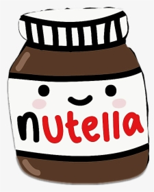 #nutella #cute #tumblr #png #love - Nutella Cute, Transparent Png, Free Download