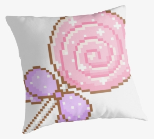 Tumblr Style Kawaii Pink Lollipop - Transparent Pixel Art, HD Png Download, Free Download