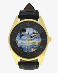 Fantasy World With Flying Rocks Over The Sea Men"s - Hugo Boss Navigator Chronograph, HD Png Download, Free Download
