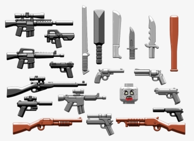 Brickarms Zombie Defense Pack 2017, HD Png Download, Free Download