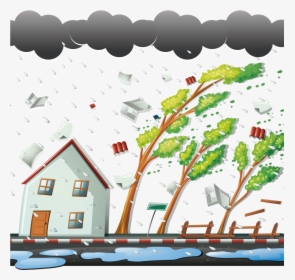 Transparent Wind Clipart Png - Typhoon Clipart, Png Download, Free Download