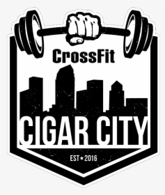 Transparent Powerlifting Clipart - Cigar City Crossfit, HD Png Download, Free Download
