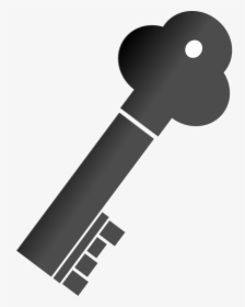 Transparent Skeleton Key Clipart - Illustration Of Key, HD Png Download, Free Download