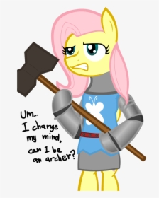 Knights Clipart Medieval Archer - My Little Pony Medieval, HD Png Download, Free Download