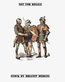 Group Set Png Precut - Burgundian Knights, Transparent Png, Free Download