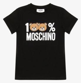Love Moschino Logo Sweatshirt Black , Png Download - Stata T Shirt ...