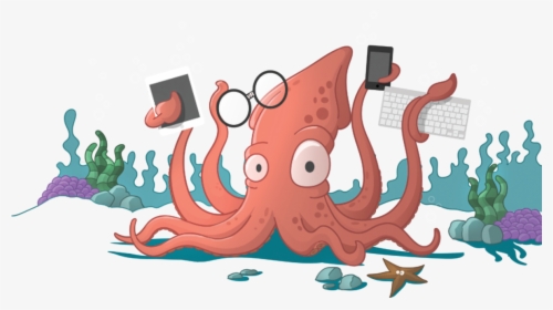 Transparent Giant Squid Png - Node.js, Png Download, Free Download