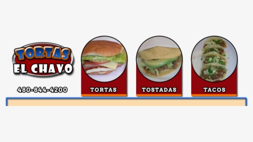 Tortas El Chavo - Fast Food, HD Png Download, Free Download