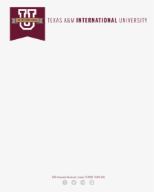 Sample Prmis Letterhead - Texas A&m International University Document, HD Png Download, Free Download