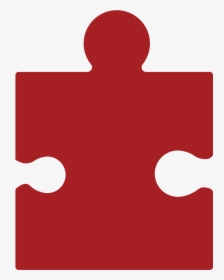 Puzzle Piece Silhouette Png, Transparent Png, Free Download