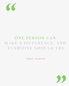 A Quote From John F Kennedy - Planning Fallacy, HD Png Download, Free Download