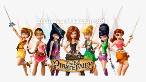 Tinkerbell & The Pirate Fairy - Rosetta Disney Fairies Names, HD Png Download, Free Download