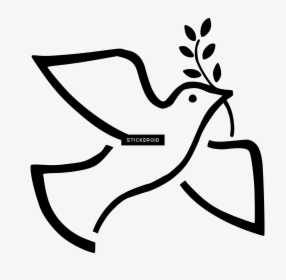Peace Symbol Png Transparent Images - Dove Peace Symbols, Png Download, Free Download