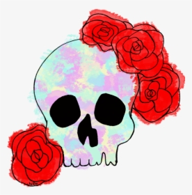 Clip Art Design Julie Erin Designs - Sugar Skull Floral Clipart, HD Png Download, Free Download