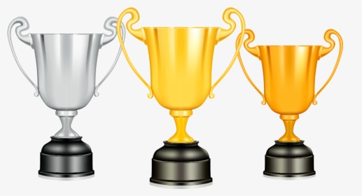 Trophy Cup Award - Gold Silver Bronze Medal Icon, HD Png Download, Free Download