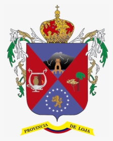 Transparent Bandera De Ecuador Png Que Significa El Escudo De Provincia De Loja Png Download Kindpng