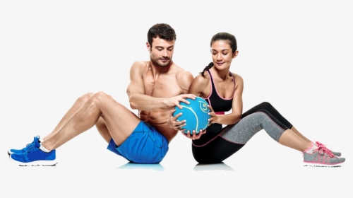 Transparent Fitness Couple Png - Back To Back Russian Twist, Png Download, Free Download